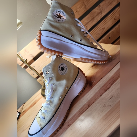 Converse run star Hike size 11 yellow - Picture 8 of 10